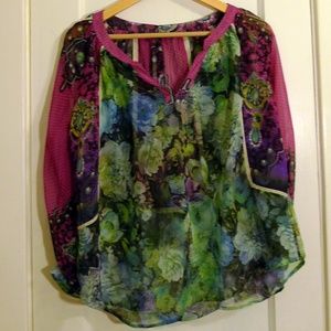 KAS New York Peasant top